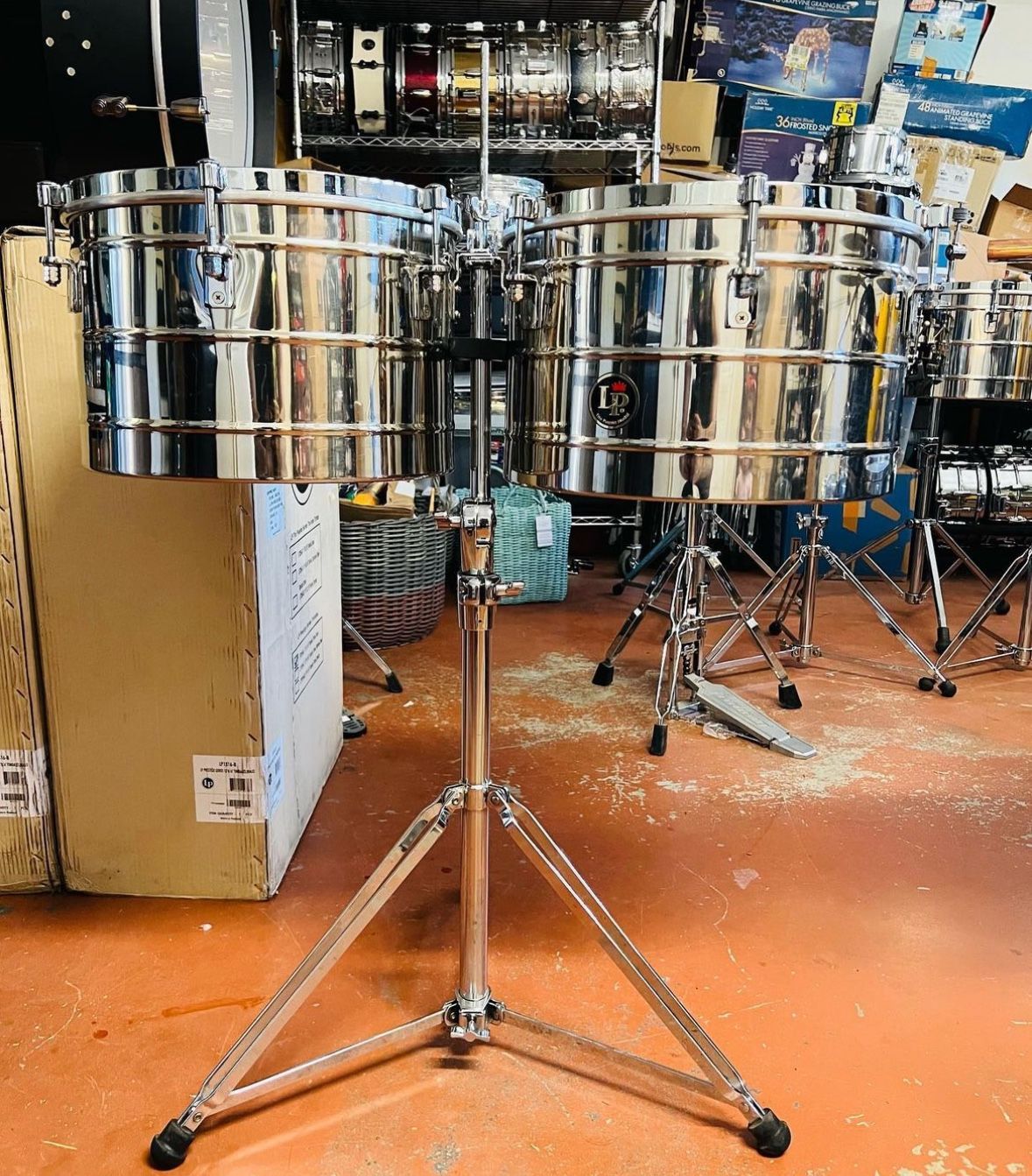 Lp Tito Puente Steel Thunder Timbs Timbales for Sale in Riverside, CA OfferUp