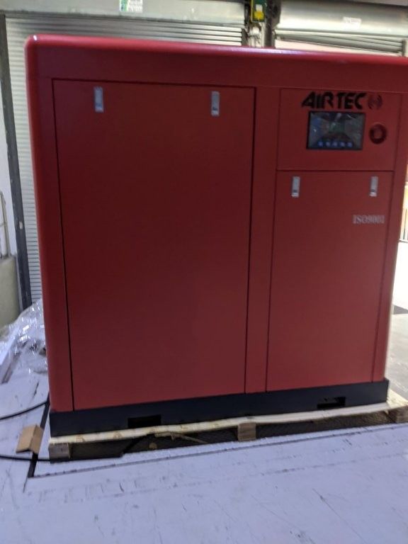 Screw Air Compressor 75hp Low Hours
