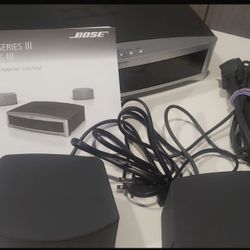 Bose 321 Series III GSX DVD Home Entertainment System w HDMI Output.
