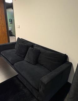 Black couch