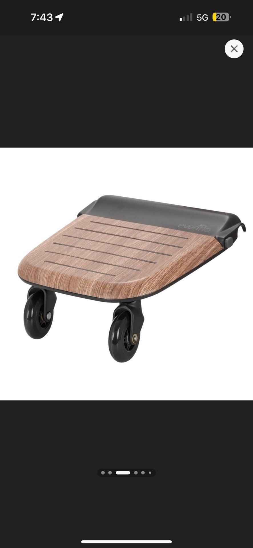 Evenflo Rider board 