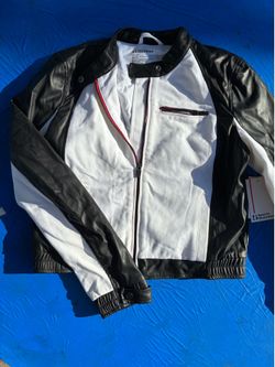 Mixed fabric Jacket