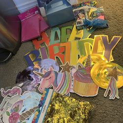 Birthday Supplies 