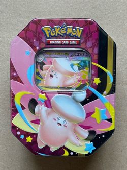 Pokémon TCG Mega Moonlit Tin – Mega Clefable ex – Factory Sealed