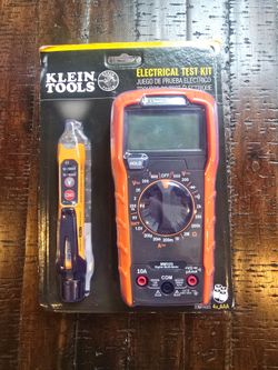 Klein Tools
Digital Multimeter and Non-Contact Voltage Tester Set NEW