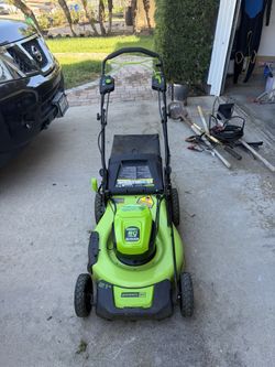 Greenworks Self Propelled Mower
