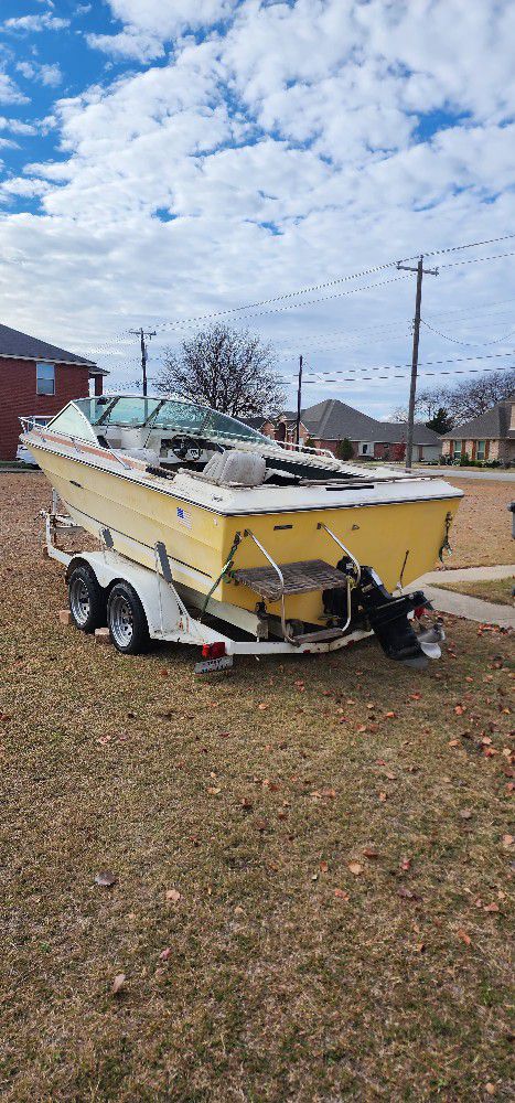 Sea Ray Boat And Trailer For Sale