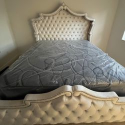 EXTRA TALL HEADBOARD - Ivory Vintage Style 🛏️ 