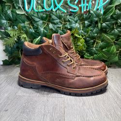 Twisted X Boots Men’s Brown Leather Chukka Moc Toe  Size 11