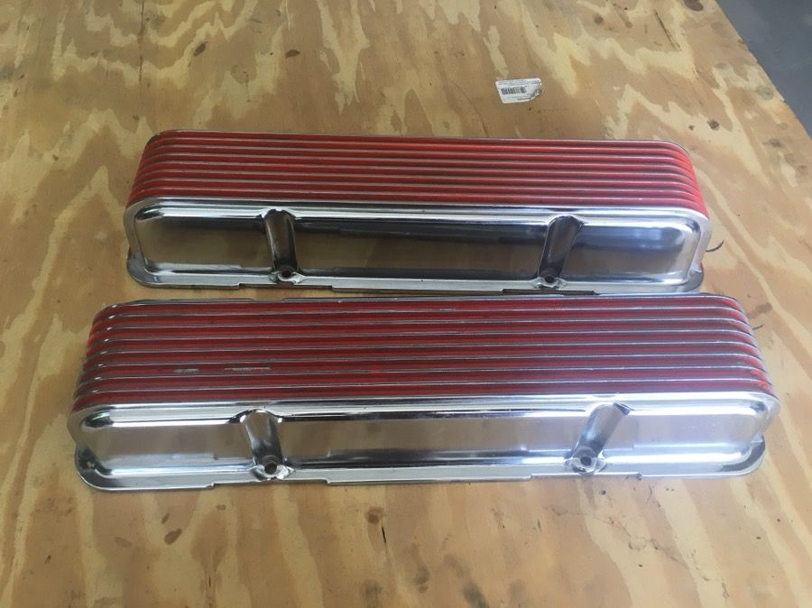 Small Block Chevy Cal Custom Tall Valve Covers