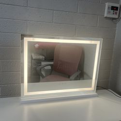 Vanity Glam Station w/ LED Mirror + Chair – $120 OBO