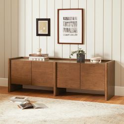 Article - Torme Smoked Oak Media Unit - New