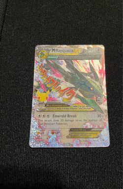 Mega Rayquaza EX Pokemon Celebrations