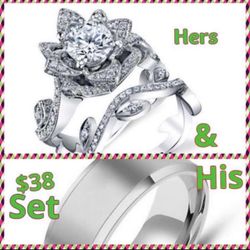 Couples Ring Set $38