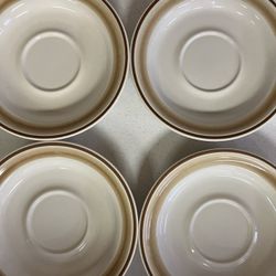 4-coffee Cup Saucers Made In Japan