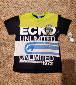 Ecko Unlimited Youth Size 6 Boy's Graphic Tee Shirt