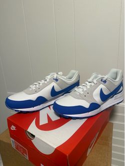 Nike Air Pegasus '89 White Blue Sneakers Men's 9.5 Women's 11 New with Box