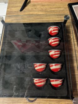 Nespresso pod holder and pods