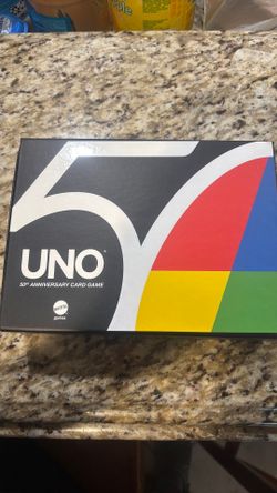 Uno 50th anniversary card game