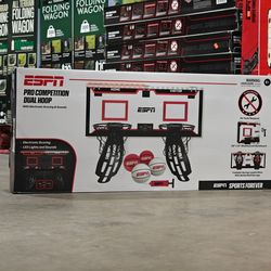 ESPN Pro Competition Dual Over the Door Hoop