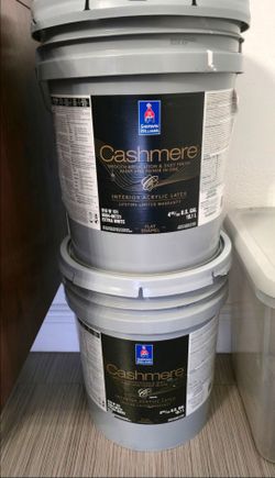 Cashmere Paint sherwin williams NEW 10 gallons