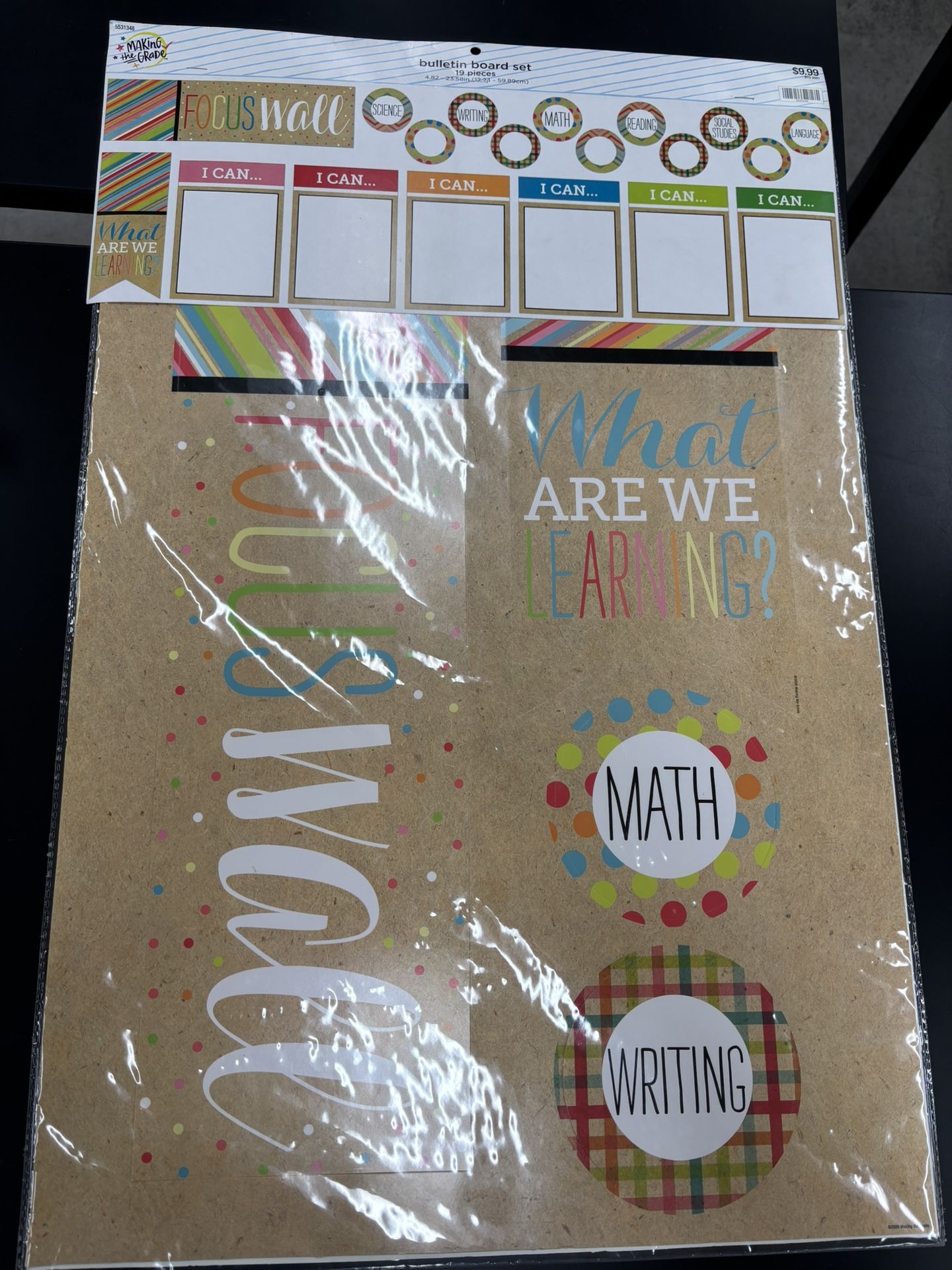 Bulletin Board Set 19 Pcs