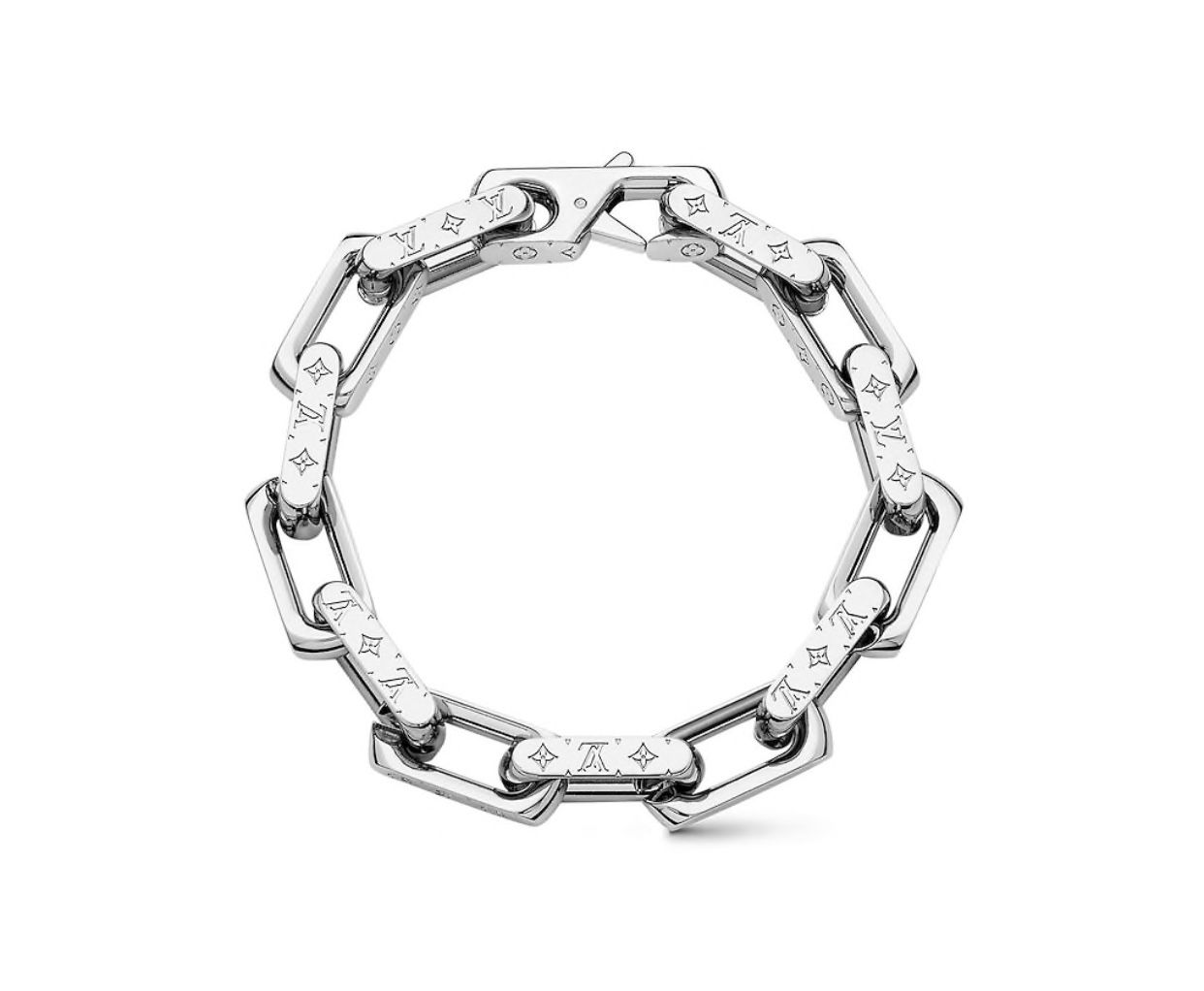 Louis Vuitton Chain Links Patch Bracelet for Sale in Saginaw, MI - OfferUp
