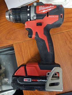 Milwaukee M18 Brushless Drill with Battery