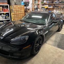 Polycarbonate/ Clear Blue Roof Panel C 6 Corvette 