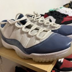 Jordan 11 Retro Low Diffused Blue Preowned Size 11 (Read ad before messaging)  