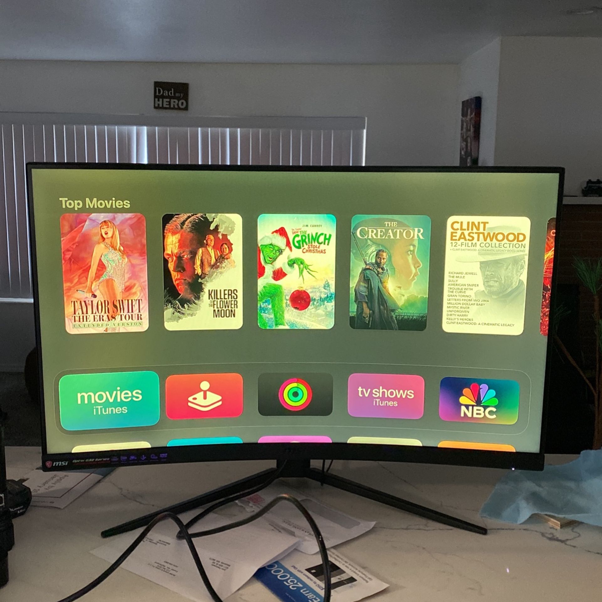 MSI OPTIX G32C4 Curved Gaming Monitor