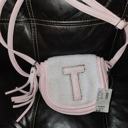 Monogrammed Girls Purse"T"