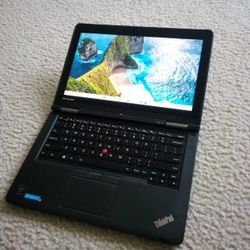 THINK PAD YOGA 12 ULTRABOOK LAPTOP TOUCHSCREEN WINDOWS 11 INTEL CORE 5 AND CHARGER