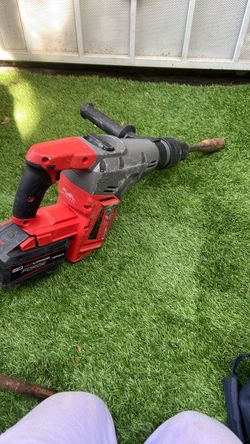 MILWAUKEE Cordless Rotary Hammer: Pistol-Grip, 18V DC, SDS-Max, M18 FUEL™, 6 in Max. Core Bit Size