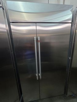 42" GE CAFE BUILT IN STAINLESS STEEL REFRIGERATOR