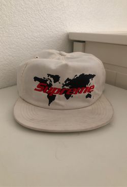 White Supreme Hat
