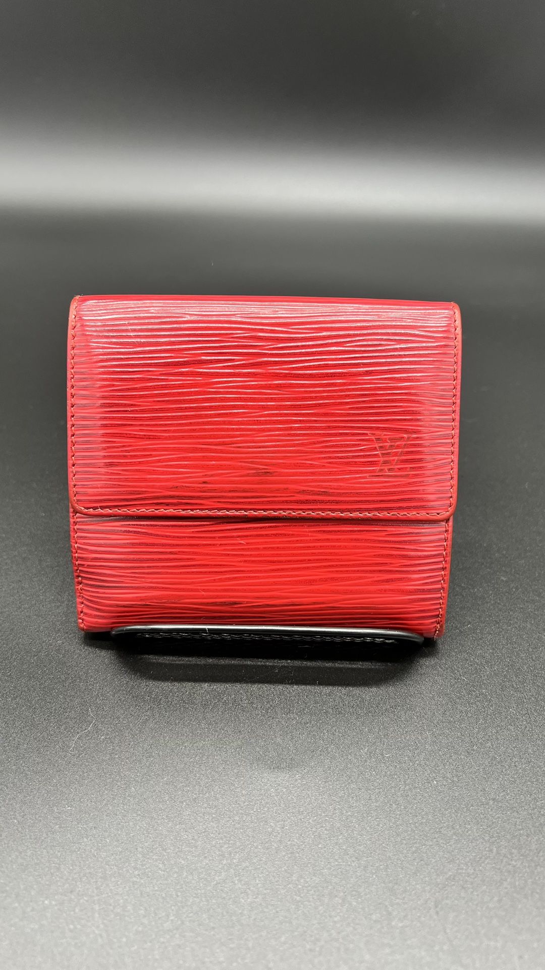 Louis Vuitton Red Epi Leather Elise Wallet Louis Vuitton