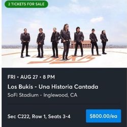 Los Bukis Tickets 