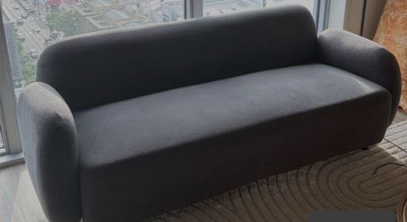 Grey cute sofa