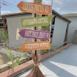 NEW custom-made directional sign