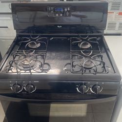 Black Whirl Pool Stove 