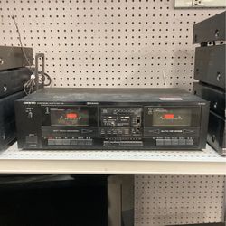 Onkyo Stereo Double Cassette Tape Deck