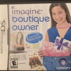 Imagine BOUTIQUE Owner (Nintendo DS)