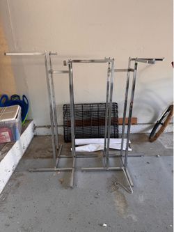 4-way steel racks