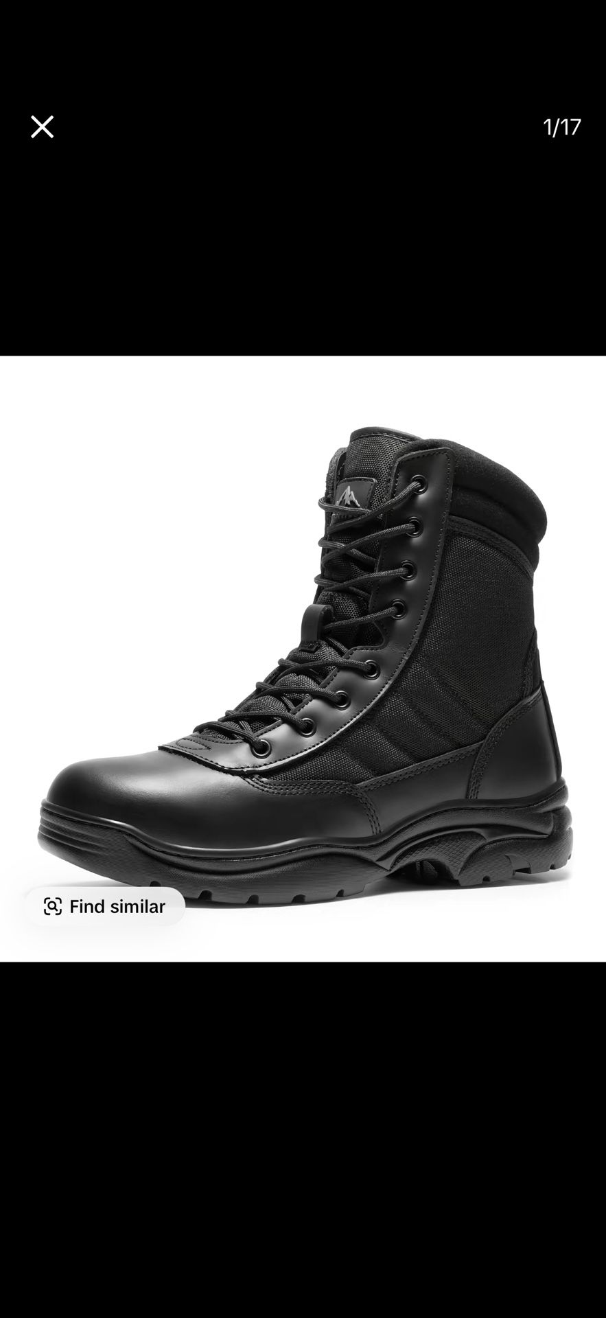 NORTIV 8 TROOPER Men's Military Tactical Boots