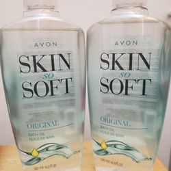 Avon Skin So Soft Bath Oil 16.9 oz