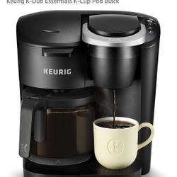 Keurig K-Duo Essentials Coffee Maker w/ 10 Free K-Cups
