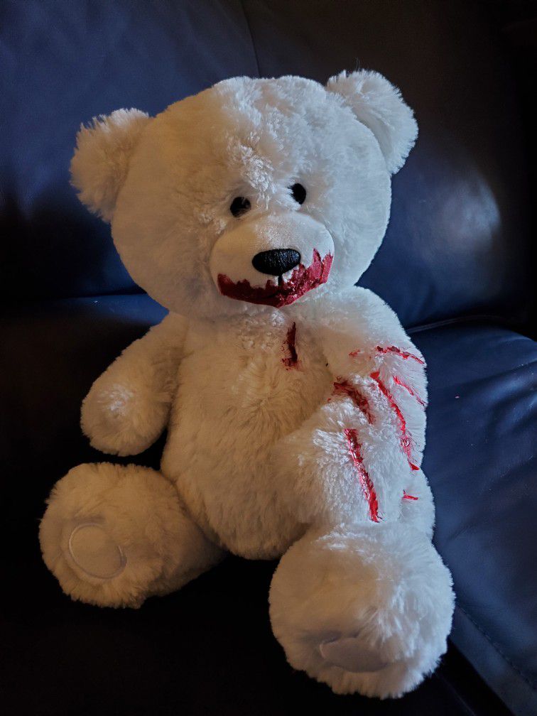 OOAK CREEPY TEDDY BEAR by DEAD DOLLZ