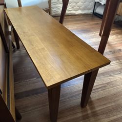 Wood Bench - Midcentury Modern