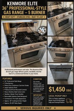 Kenmore Elite